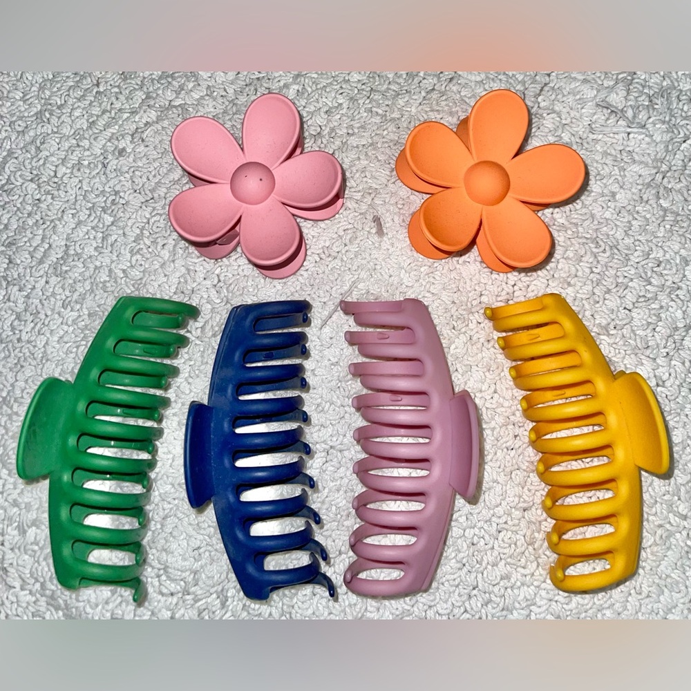 Colorful Hair Clips Set